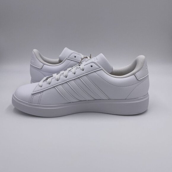 adidas Grand Court 2.0 White Women's Shoes - Picture 2 of 8